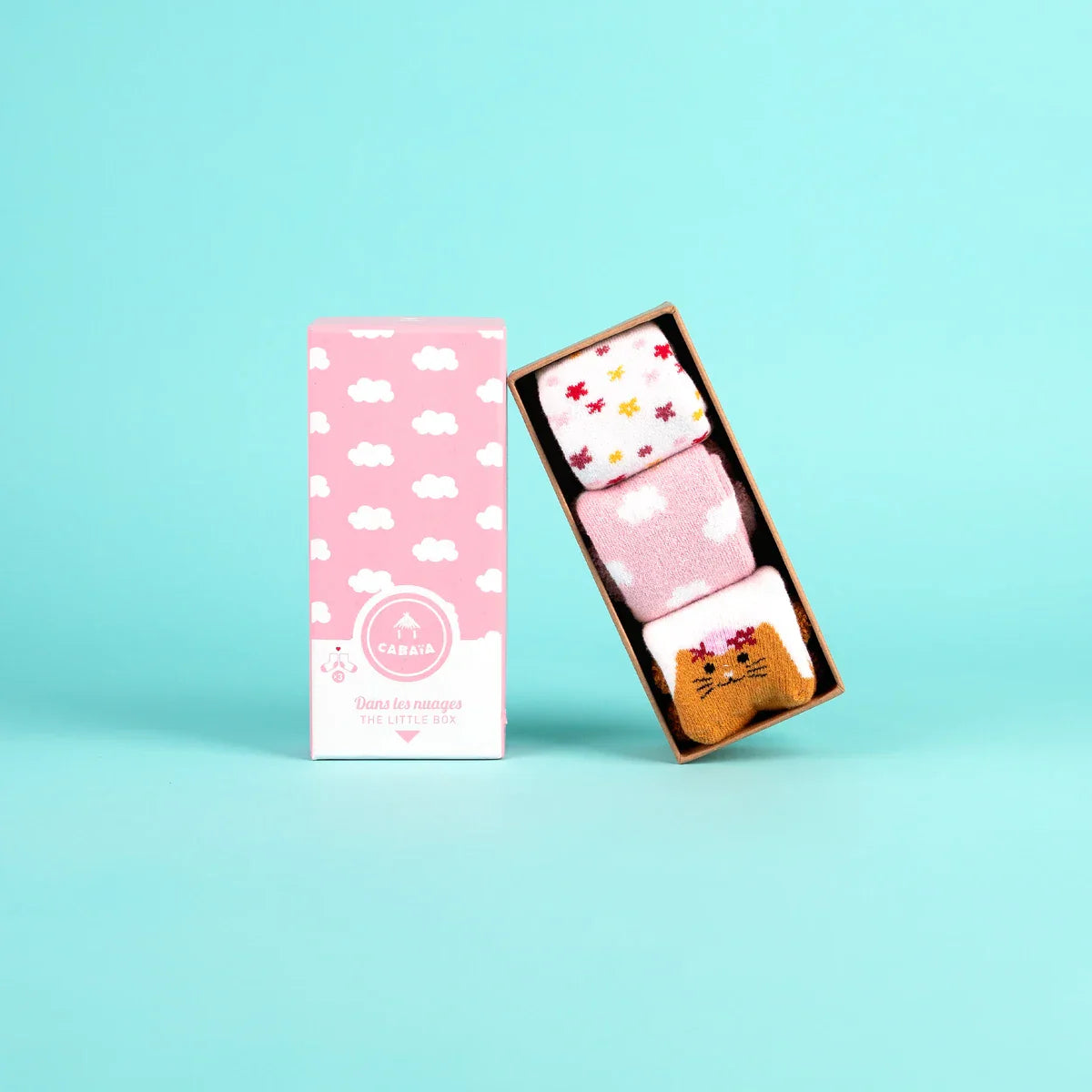 Chaussettes Dans les nuages - Pack de chaussettes bébé