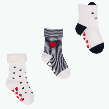 Chaussettes Petit Coeur - Pack de chaussettes bébé